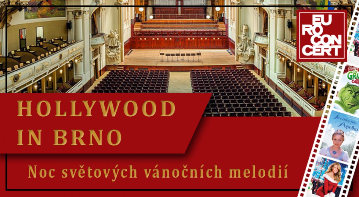 Hollywood in Brno: Noc světových vánočních melodií