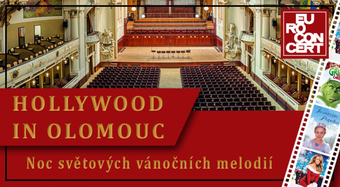 Hollywood in Olomouc: Noc světových vánočních melodií