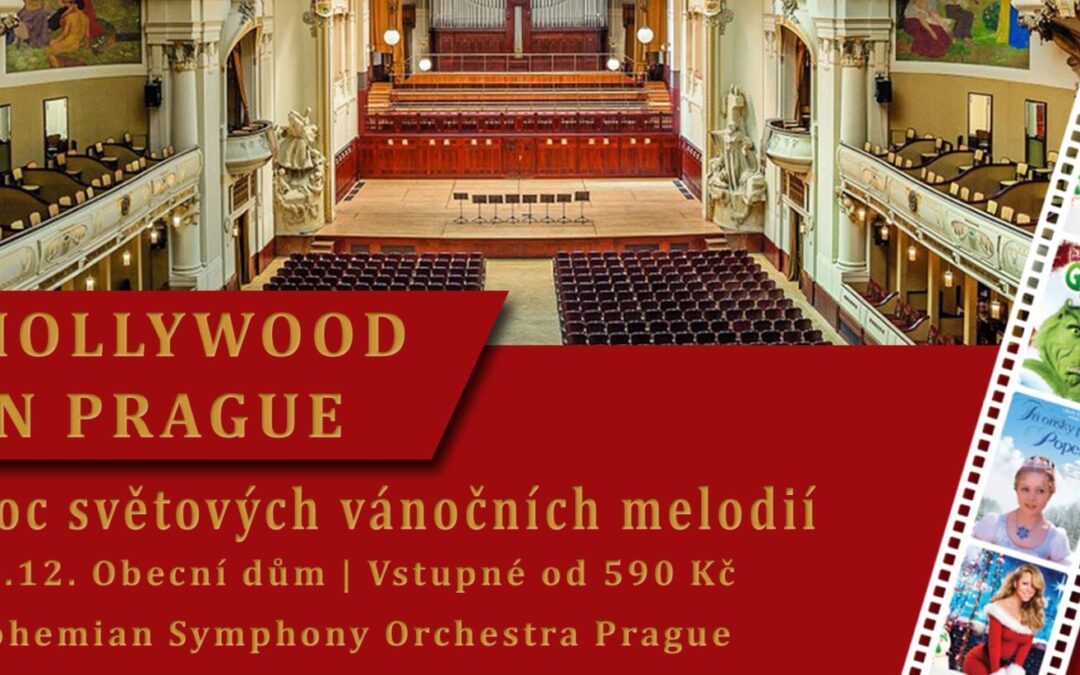 Hollywood in Prague: Noc světových vánočních melodií