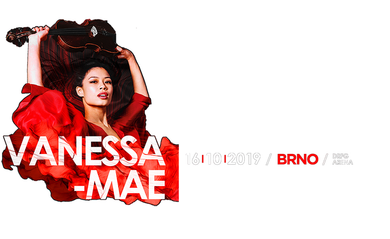 Vanessa Mae 16.10.2019 - DRFG Arena Brno