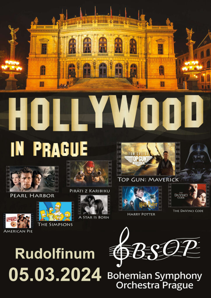 Hollywood in Prague Noc filmových melodií
