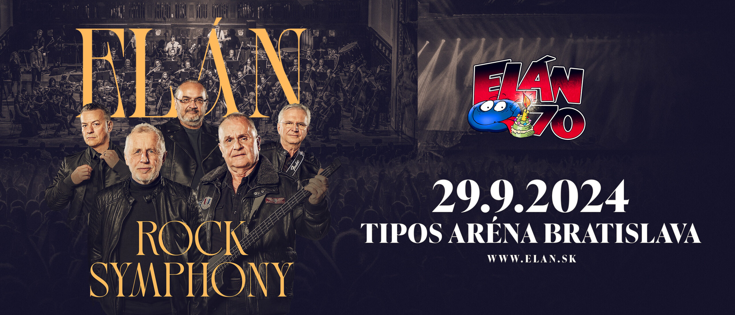 Elán Rock Symphony 29.9.2024 TIPOS ARÉNA BRATISLAVA