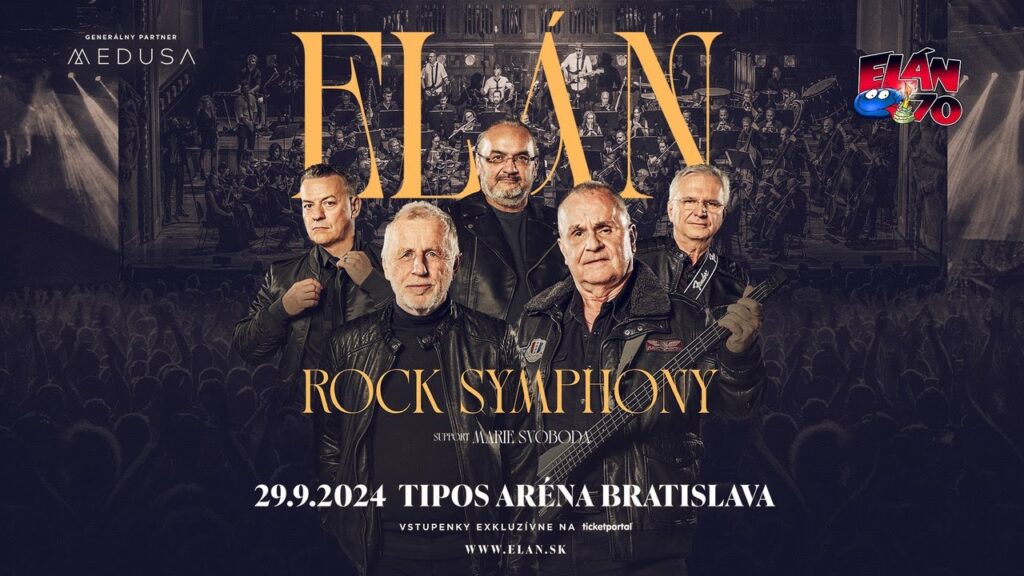 Elán Rock Symphony 29.9.2024 TYPOS ARÉNA BRATISLAVA