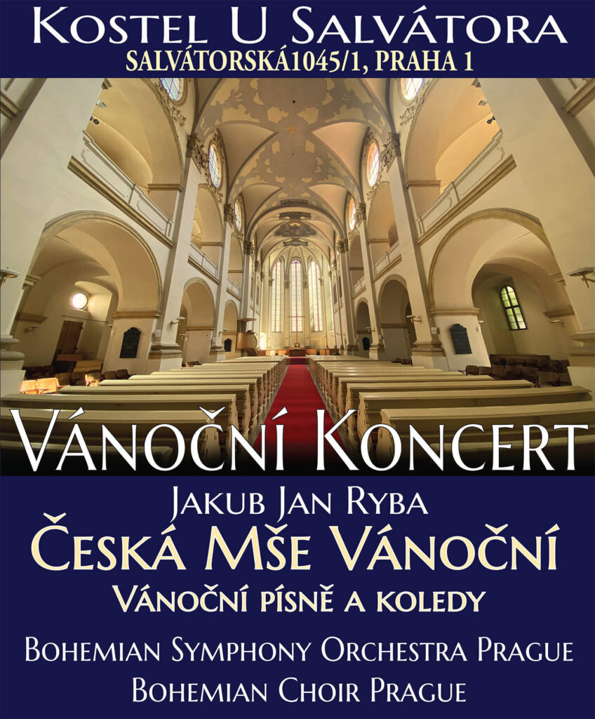 Vánoční koncert 26.12.2024 Jakub Jan Ryba Česká Mše Vánoční Bohemian Symphony Orchestra Prague (BSOP)