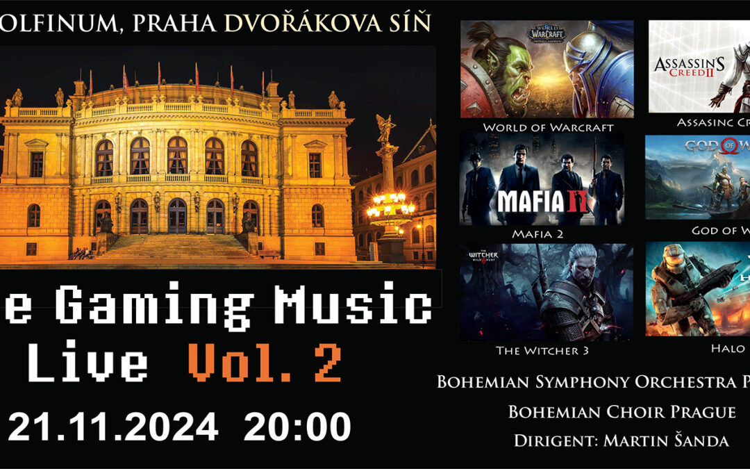 The Gaming Music Live Vol. 2 – Rudolfinum 21.11.2024