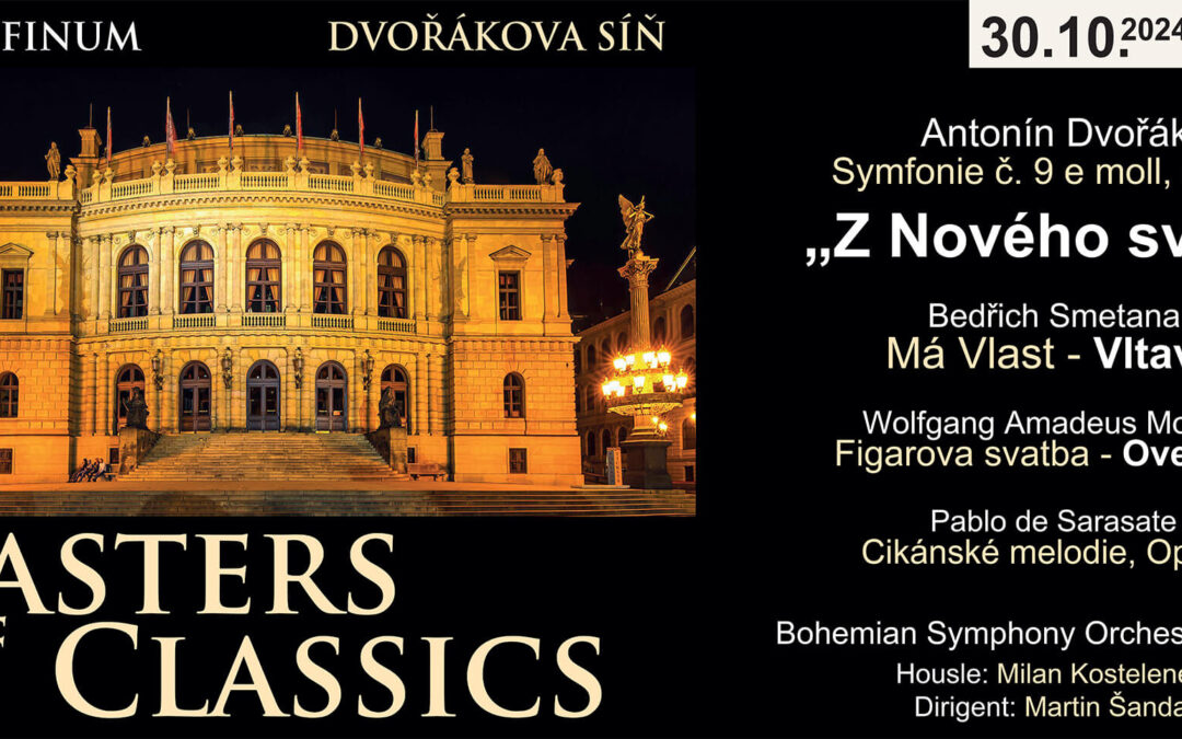 Masters of Classics „Novosvětská“ 30.10.2024 Rudolfinum – Dvořákova síň