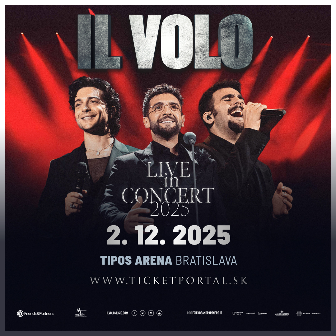IL VOLO Bratislava 02.12.2025 Tipos Arena, Bohemian Symphony Orchestra Prague (BSOP)
