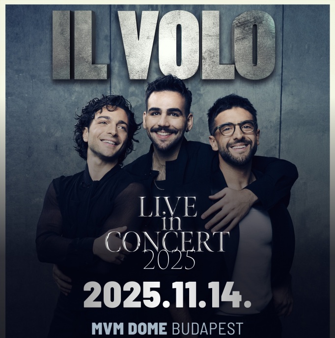 Il Volo Budapest 14.11.2025 Bohemian Symphony Orchestra Prague BSOP MVM Dome Budapest