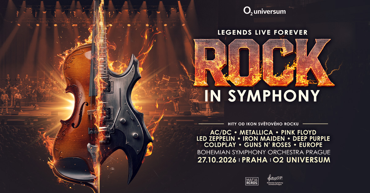 Rock in Symphony: Legends Live Forever - O2 universum 27.10.2026