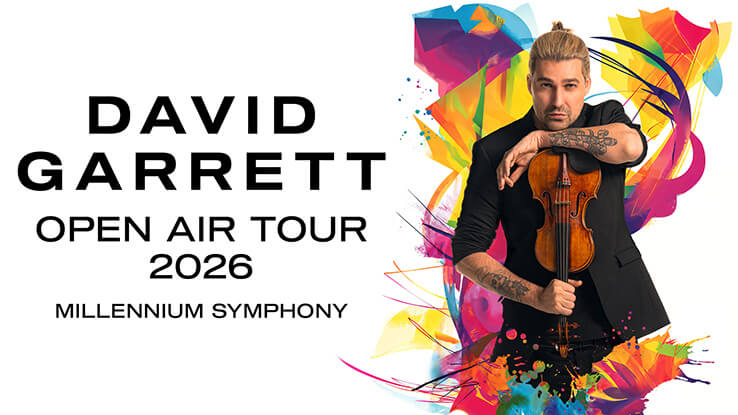David Garrett - Millennium Symphony World Tour 2026 - Friedrichsplatz Kassel