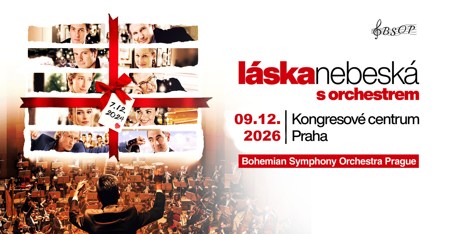 Láska nebeská | Love Actually 9.12.2026 ve 20:00 Kongresové Centrum Praha 23 Láska nebeská | Love Actually 9.12.2026 ve 20:00 Kongresové Centrum Praha